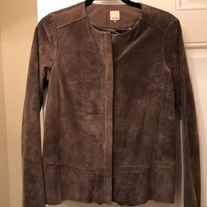 Real suede jacket